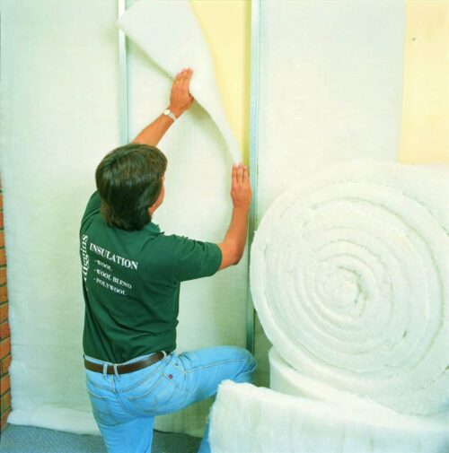 Polyester Sound Blankets<br>Medium Density Acoustic Wall Insulation for Commercial Partitions