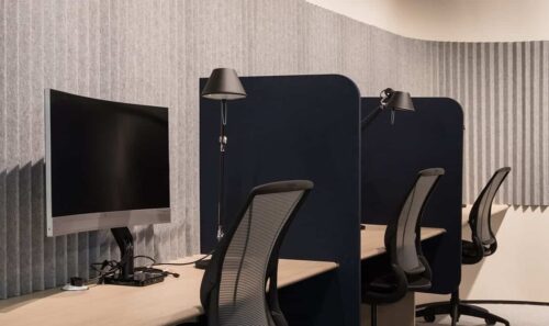 Autex Cove Acoustic Desk Divider - Image 2
